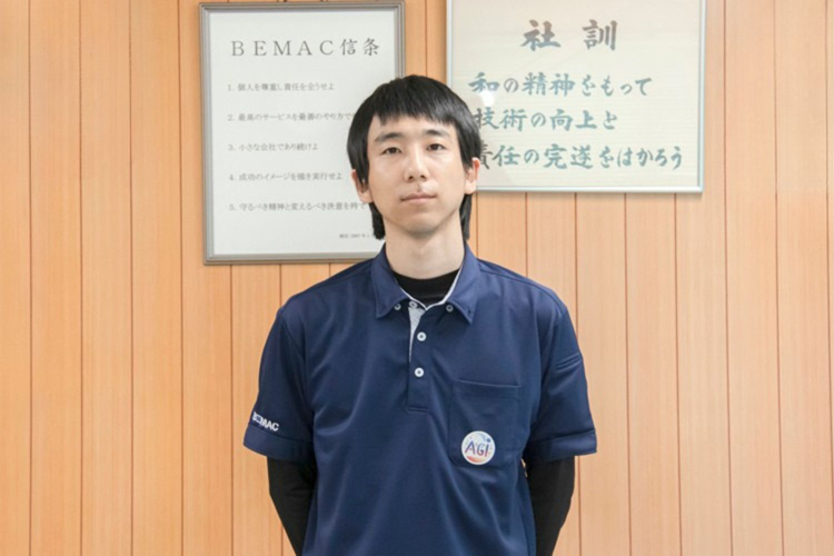 S・Y　営業技術部　製造課（研修中）